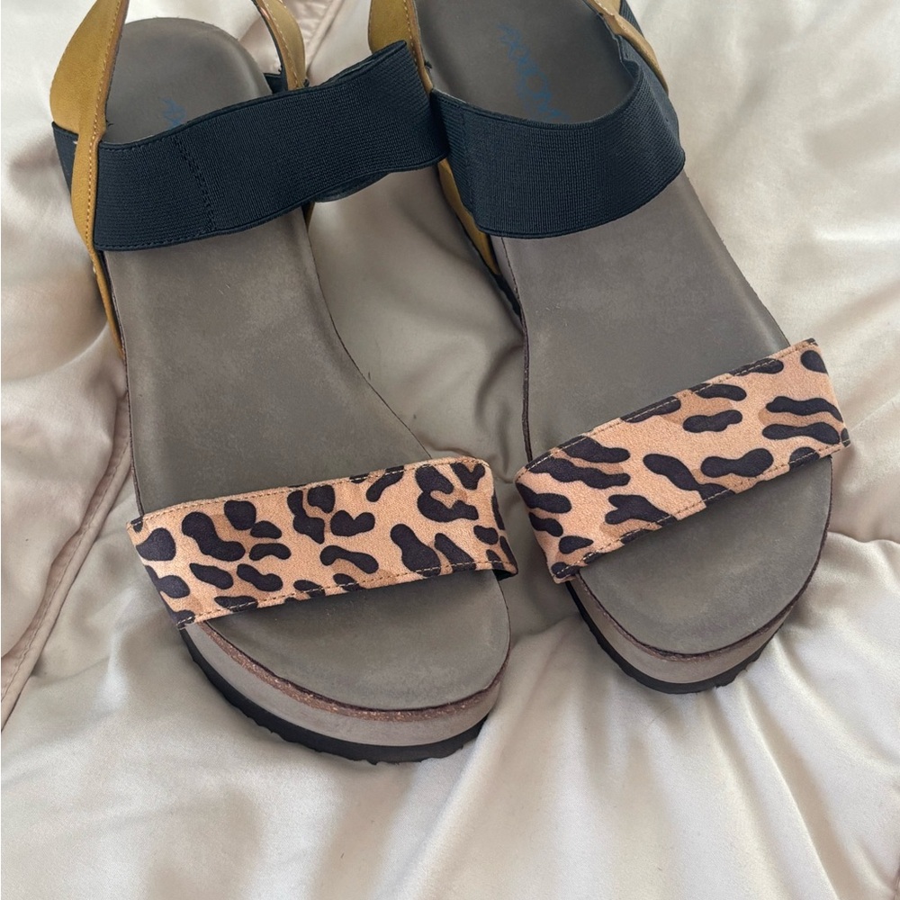 Leopard Print Women's Sandals